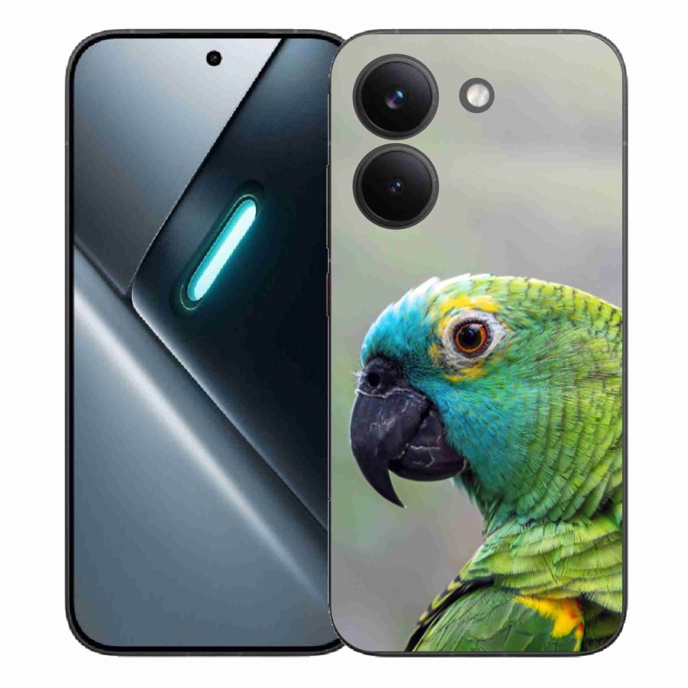 Gelový kryt mmCase na Xiaomi Poco X8 Pro - papoušek amazoňan