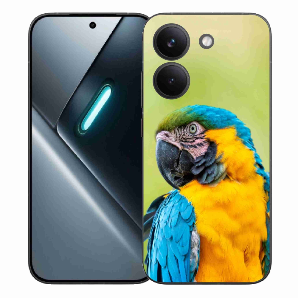 Gelový kryt mmCase na Xiaomi Poco X8 Pro - papoušek ara 2