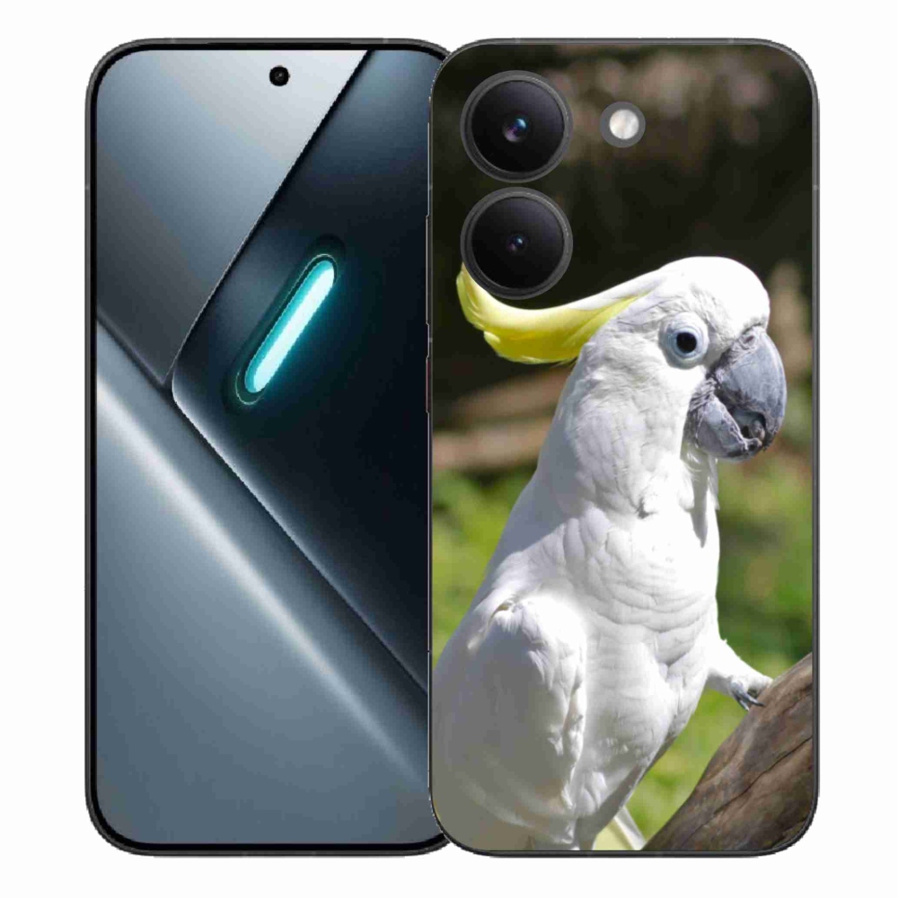 Gelový kryt mmCase na Xiaomi Poco X8 Pro - papoušek kakadu 2