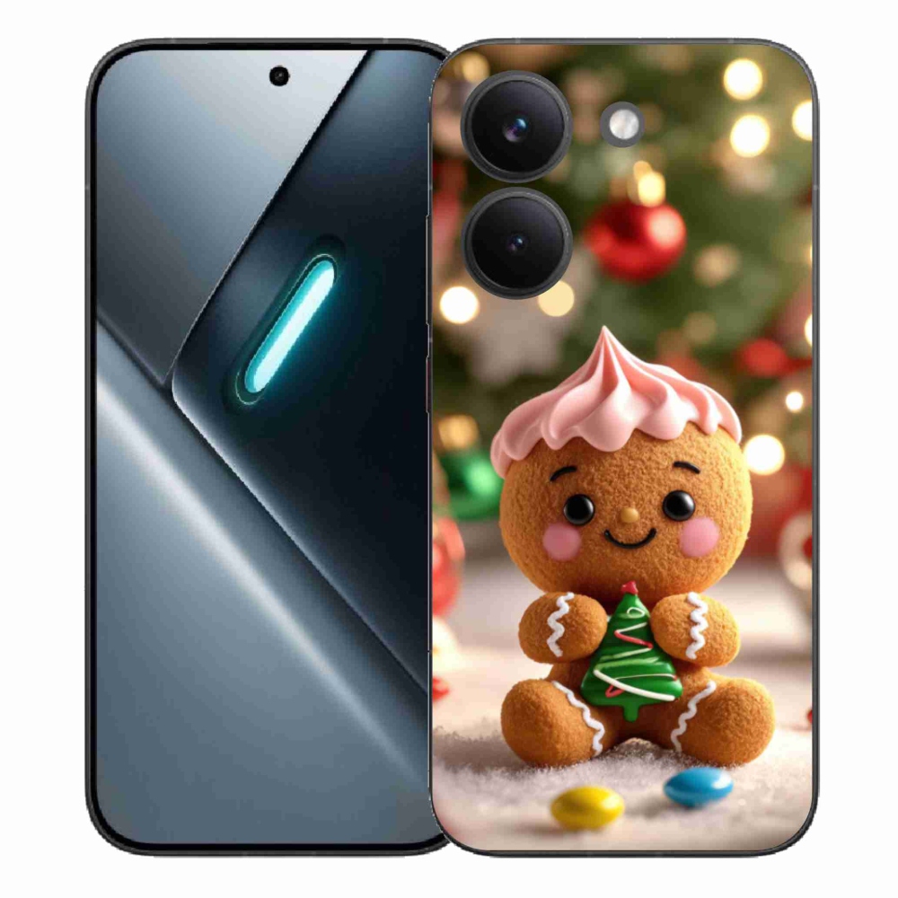 Gelový kryt mmCase na Xiaomi Poco X8 Pro - perníček