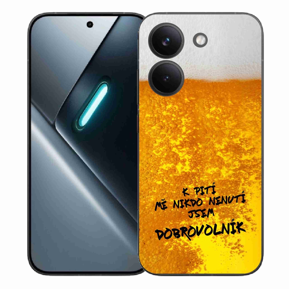 Gelový kryt mmCase na Xiaomi Poco X8 Pro - pivní motiv 4