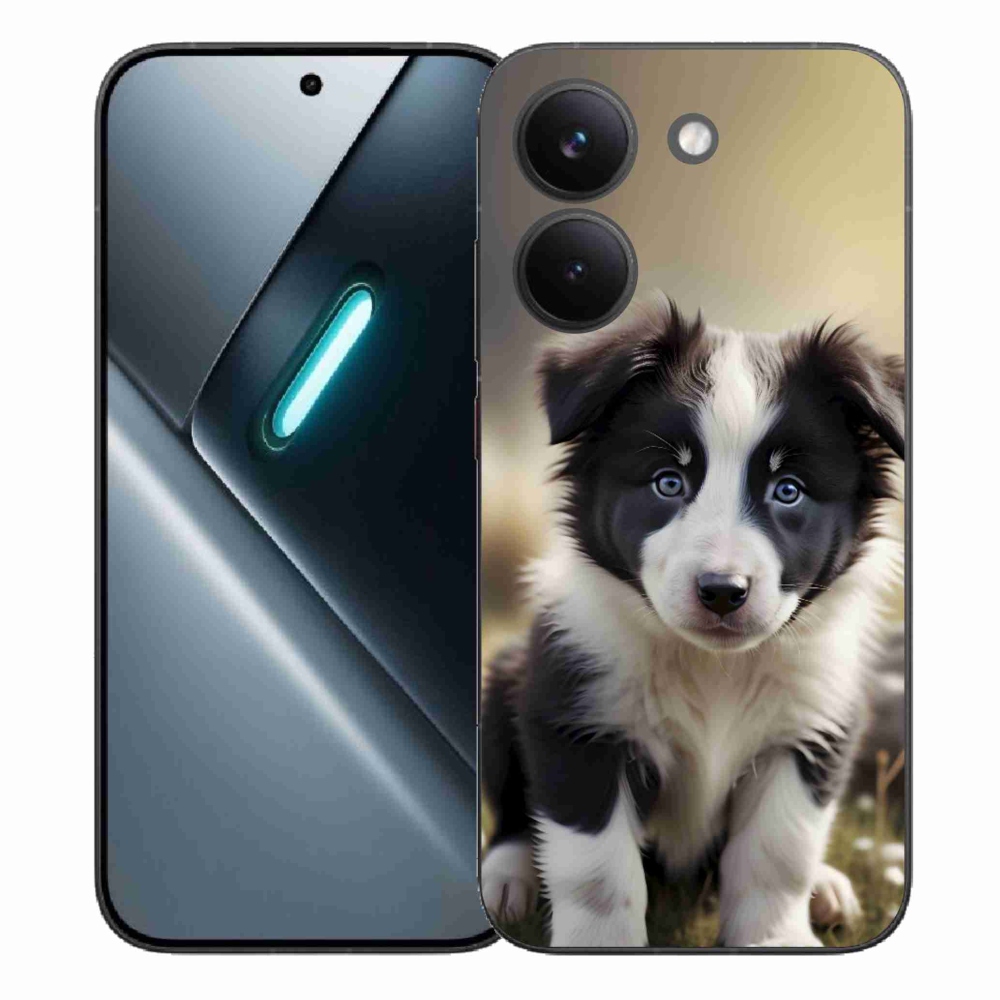 Gelový kryt mmCase na Xiaomi Poco X8 Pro - roztomilá border kolie