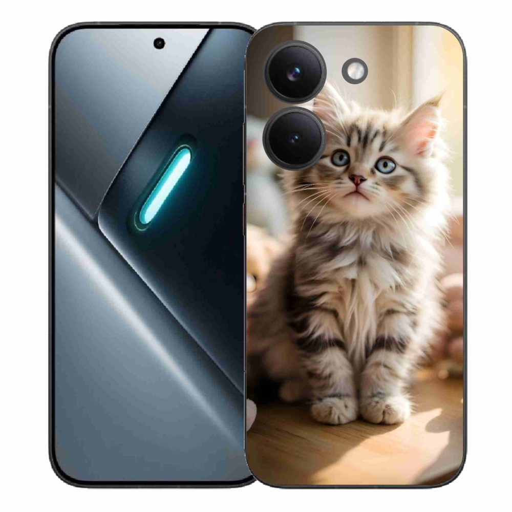 Gelový kryt mmCase na Xiaomi Poco X8 Pro - roztomilé kotě 10
