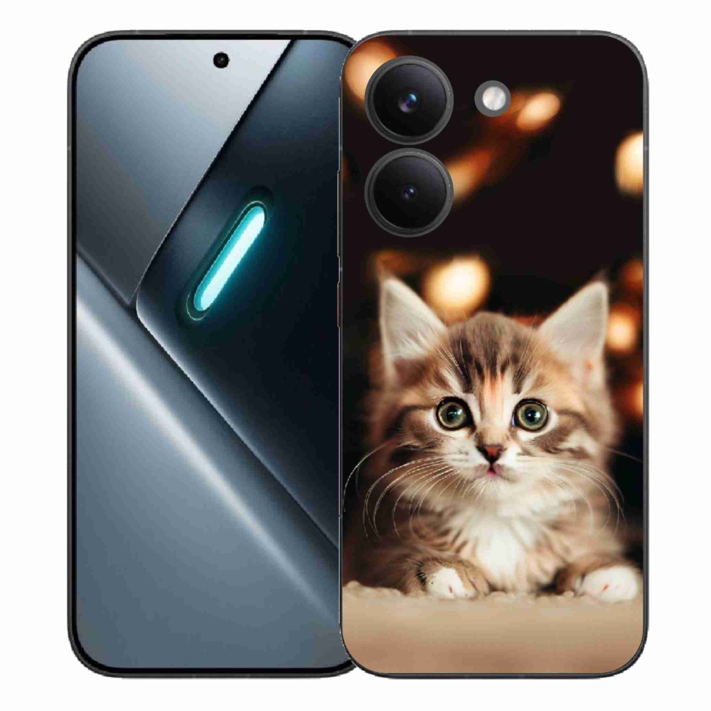 Gelový kryt mmCase na Xiaomi Poco X8 Pro - roztomilé kotě 2