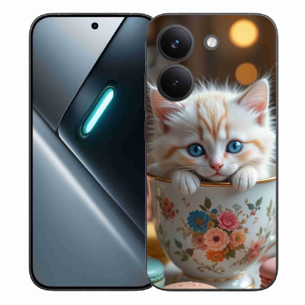 Gelový kryt mmCase na Xiaomi Poco X8 Pro - roztomilé kotě 6