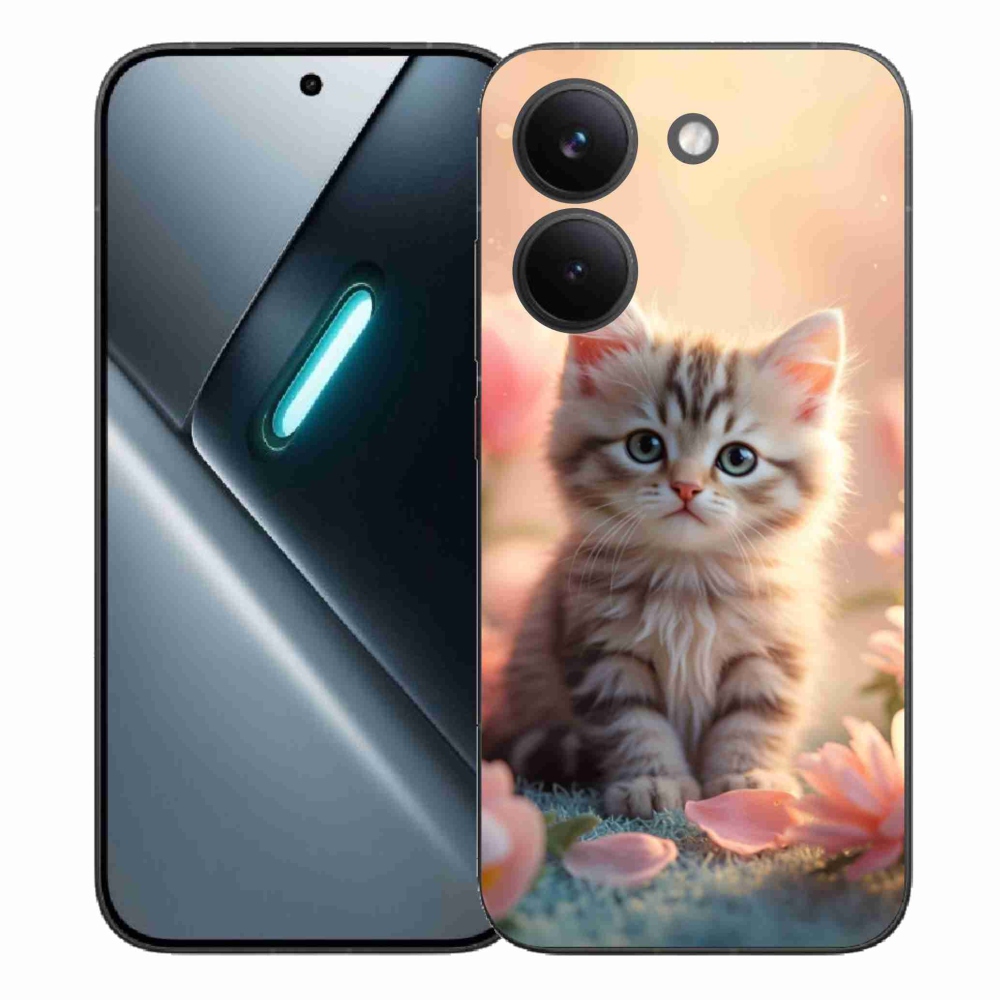 Gelový kryt mmCase na Xiaomi Poco X8 Pro - roztomilé kotě 8