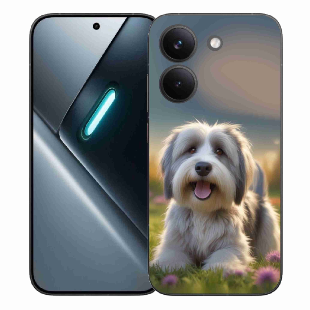 Gelový kryt mmCase na Xiaomi Poco X8 Pro - roztomilý havanský psík