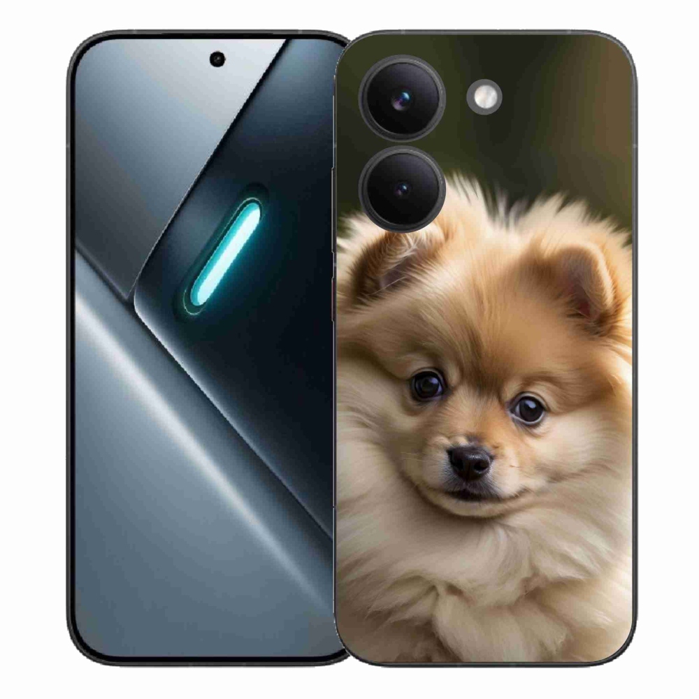 Gelový kryt mmCase na Xiaomi Poco X8 Pro - roztomilý pomeranian 2