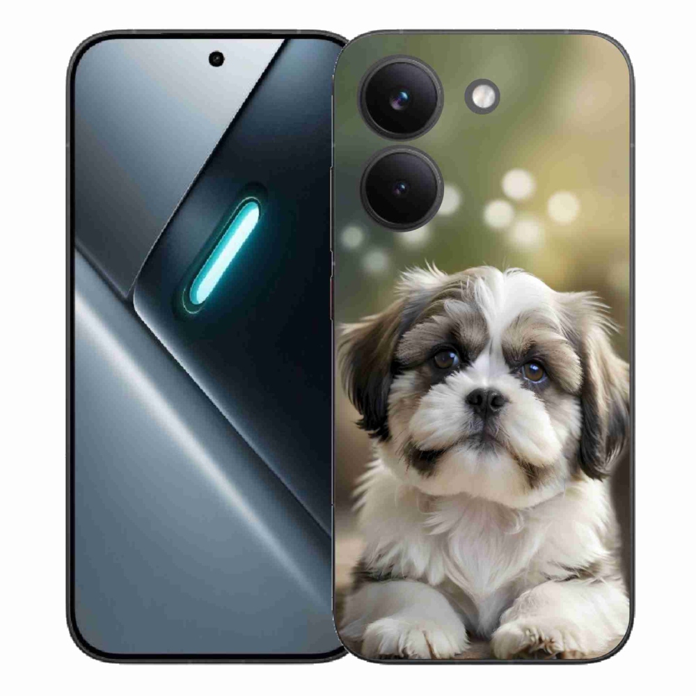 Gelový kryt mmCase na Xiaomi Poco X8 Pro - roztomilý shih-tzu