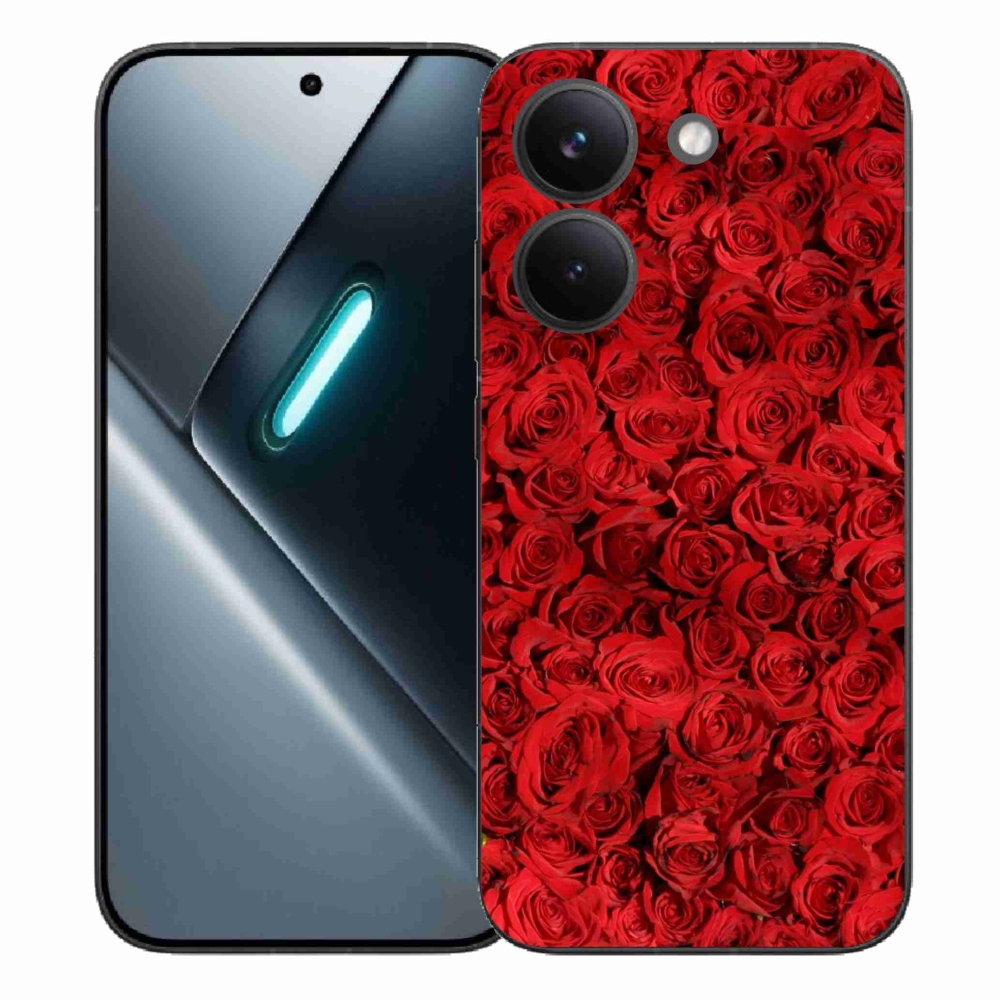 Gelový kryt mmCase na Xiaomi Poco X8 Pro - růže