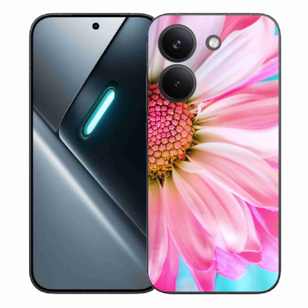 Gelový kryt mmCase na Xiaomi Poco X8 Pro - růžová květina