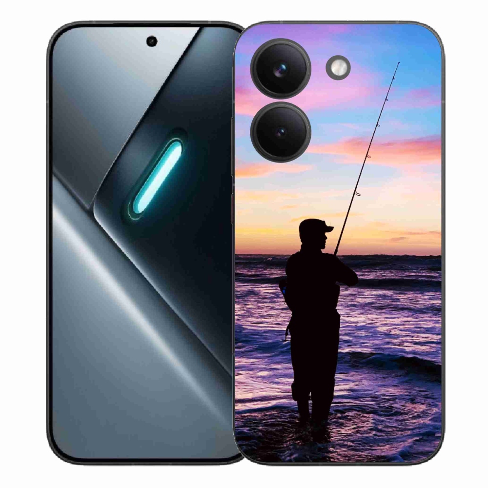 Gelový kryt mmCase na Xiaomi Poco X8 Pro - rybaření 1