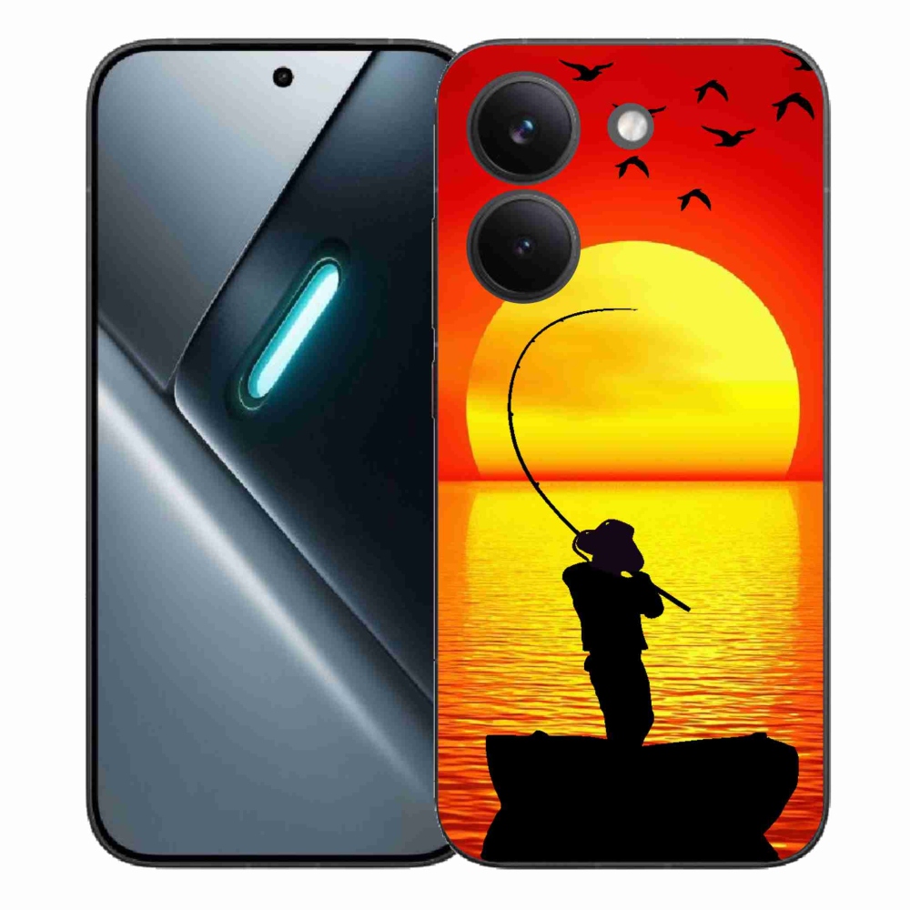 Gelový kryt mmCase na Xiaomi Poco X8 Pro - rybaření