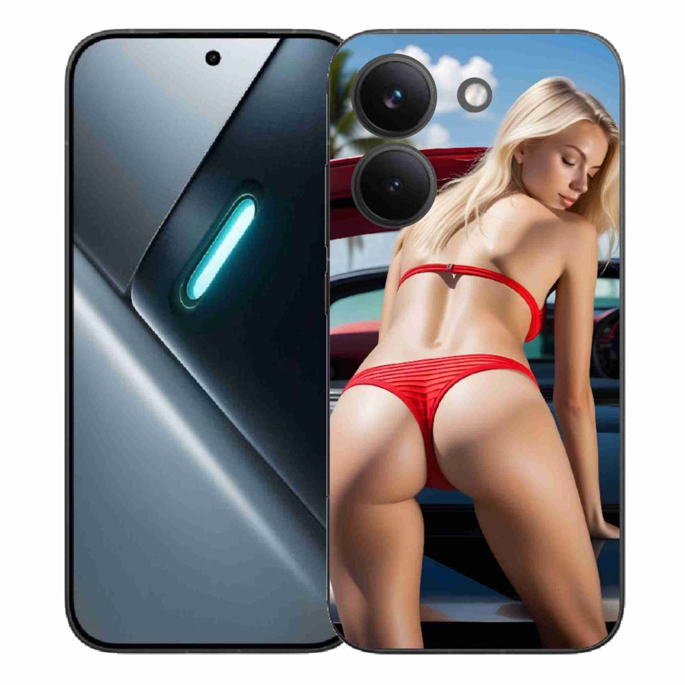 Gelový kryt mmCase na Xiaomi Poco X8 Pro - sexy žena 2