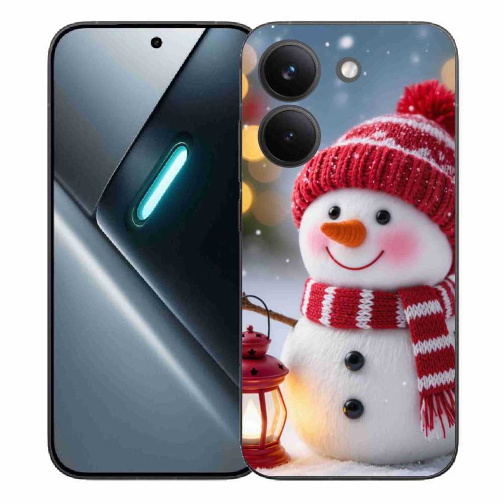 Gelový kryt mmCase na Xiaomi Poco X8 Pro - sněhulák 2