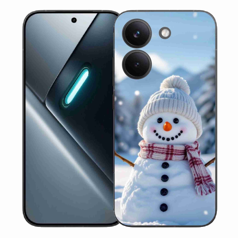 Gelový kryt mmCase na Xiaomi Poco X8 Pro - sněhulák 3