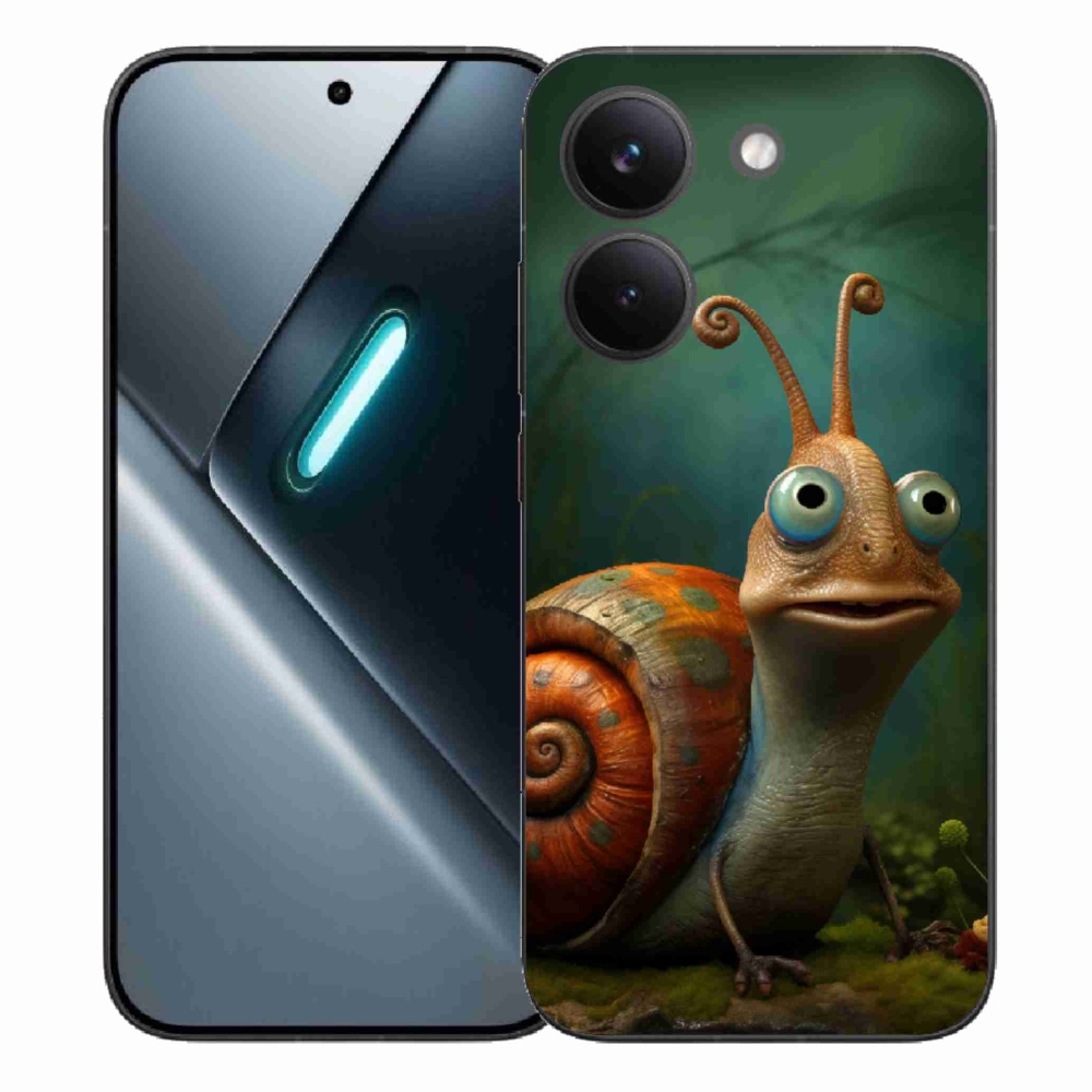 Gelový kryt mmCase na Xiaomi Poco X8 Pro - šnek