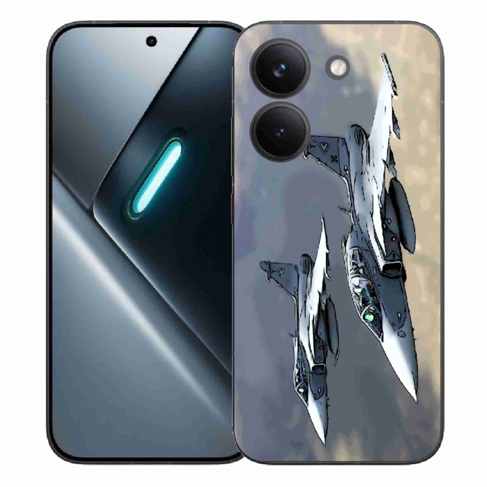 Gelový kryt mmCase na Xiaomi Poco X8 Pro - stíhačky