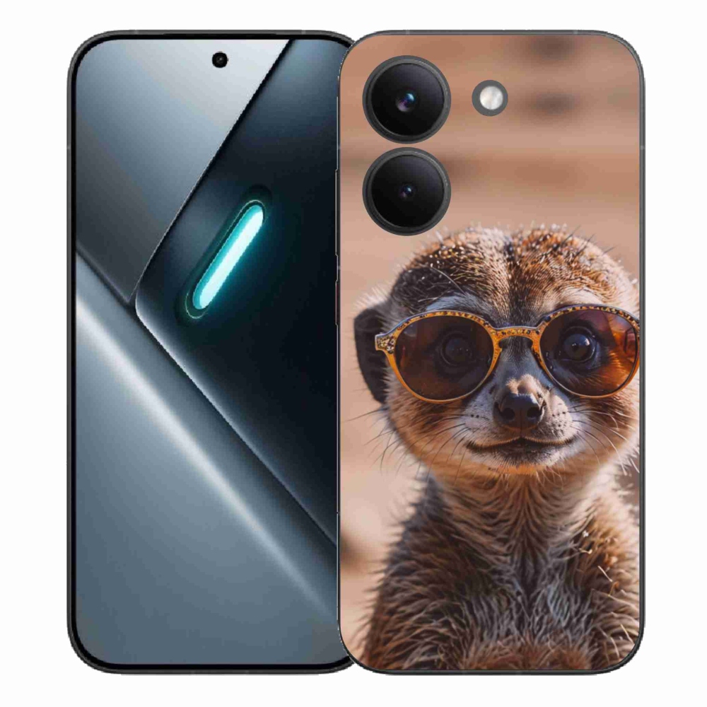 Gelový kryt mmCase na Xiaomi Poco X8 Pro - stylová surikata