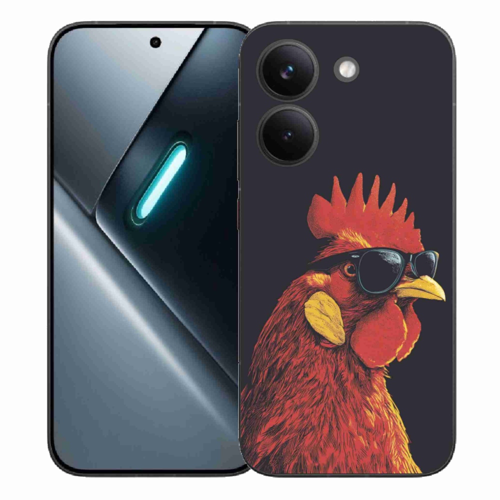 Gelový kryt mmCase na Xiaomi Poco X8 Pro - stylový kohout