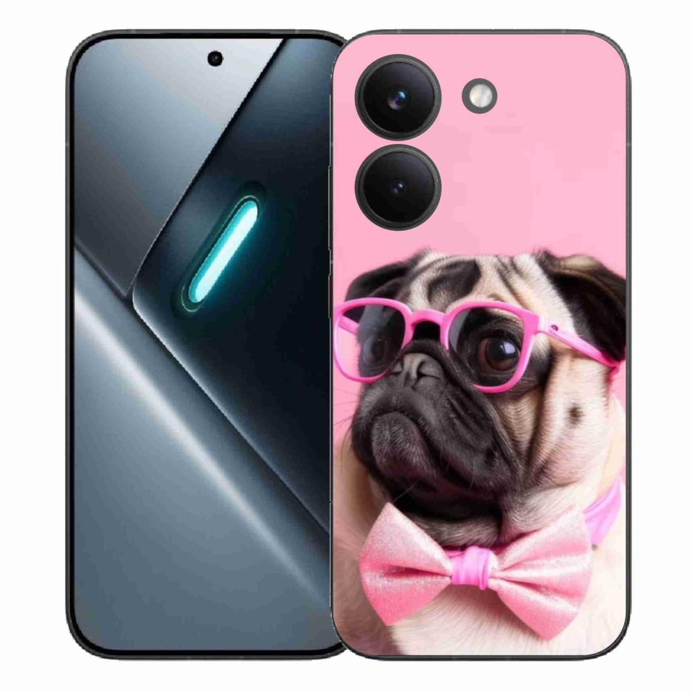 Gelový kryt mmCase na Xiaomi Poco X8 Pro - stylový mops