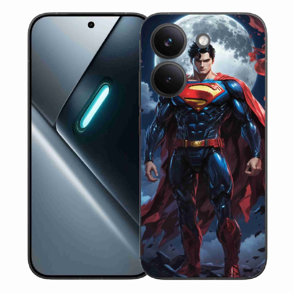 Gelový kryt mmCase na Xiaomi Poco X8 Pro - superman