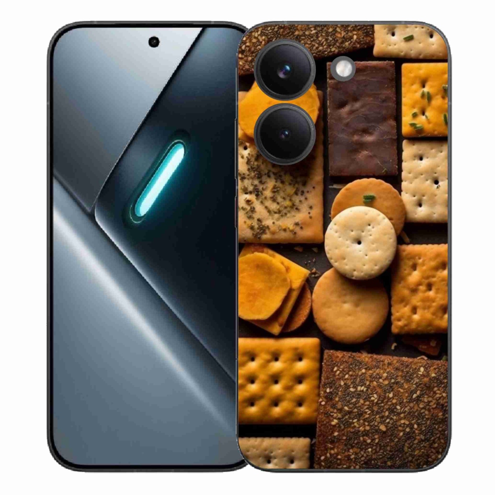 Gelový kryt mmCase na Xiaomi Poco X8 Pro - sušenky