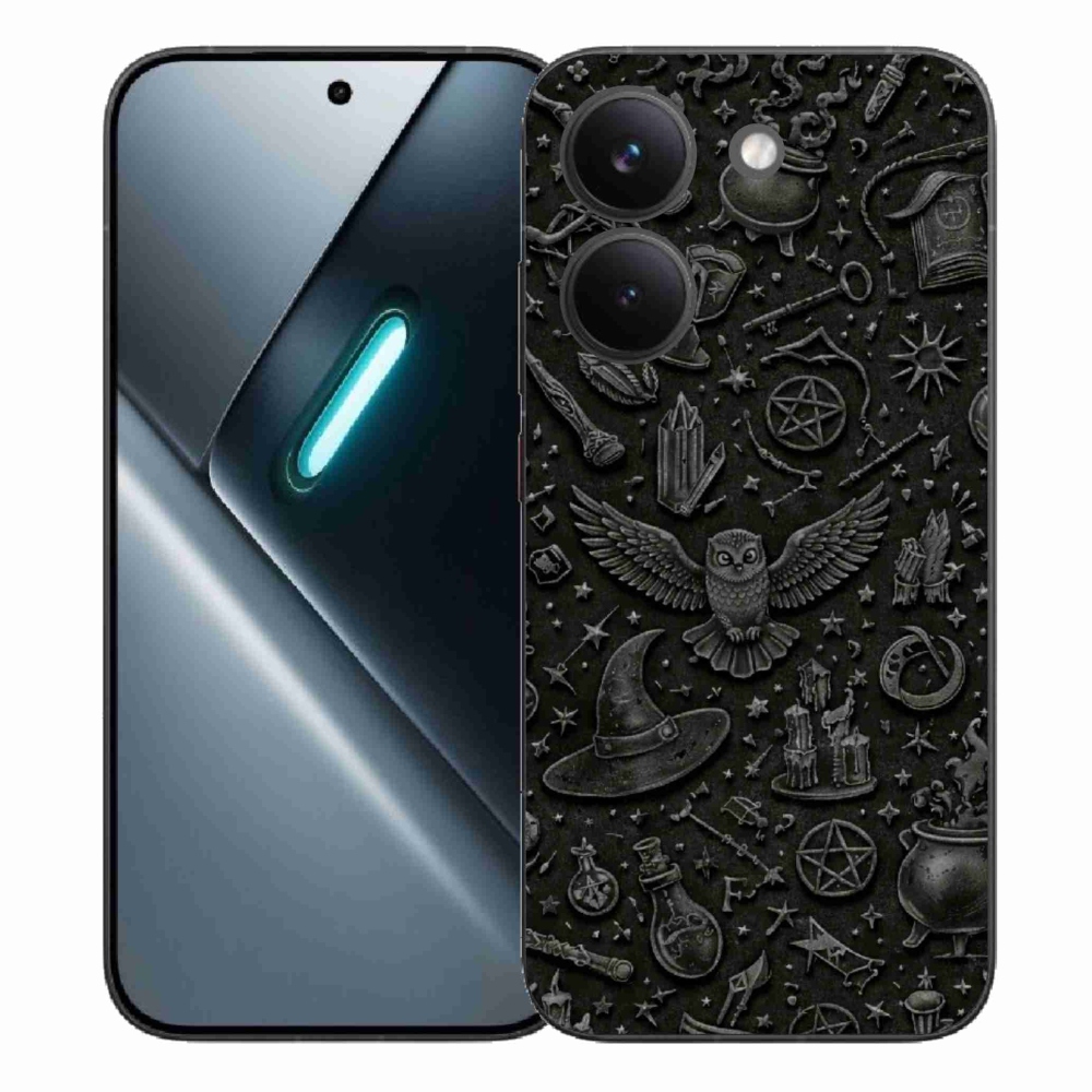 Gelový kryt mmCase na Xiaomi Poco X8 Pro - tmavý magický svět