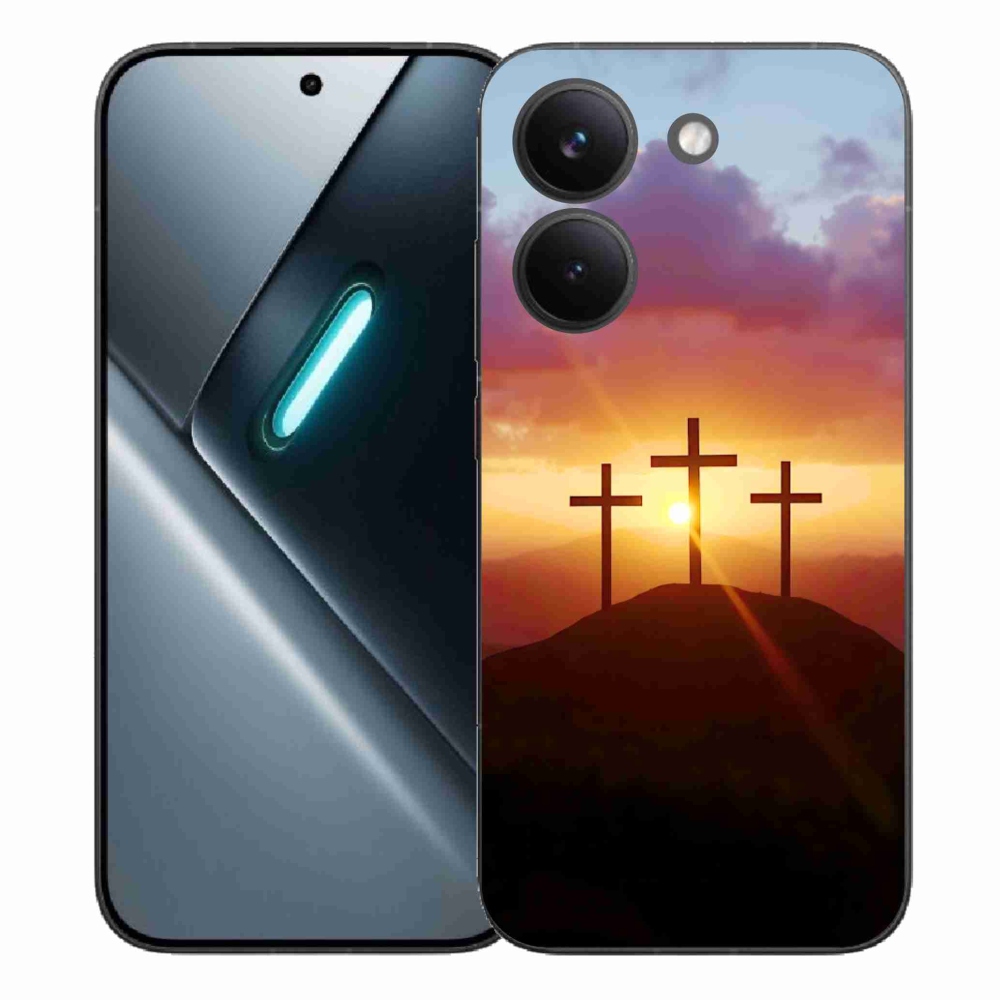 Gelový kryt mmCase na Xiaomi Poco X8 Pro - tři kříže