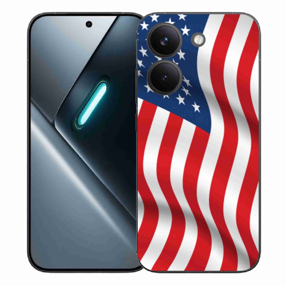 Gelový kryt mmCase na Xiaomi Poco X8 Pro - USA vlajka