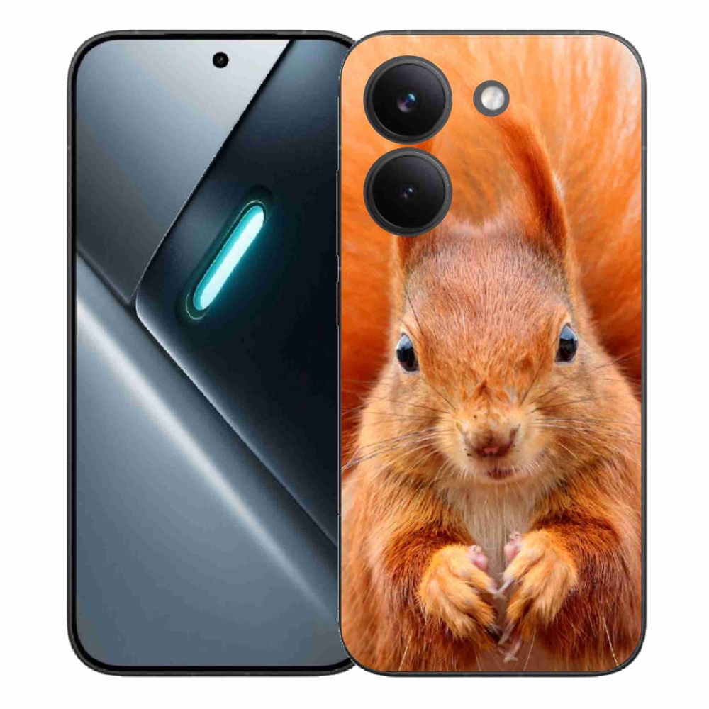 Gelový kryt mmCase na Xiaomi Poco X8 Pro - veverka