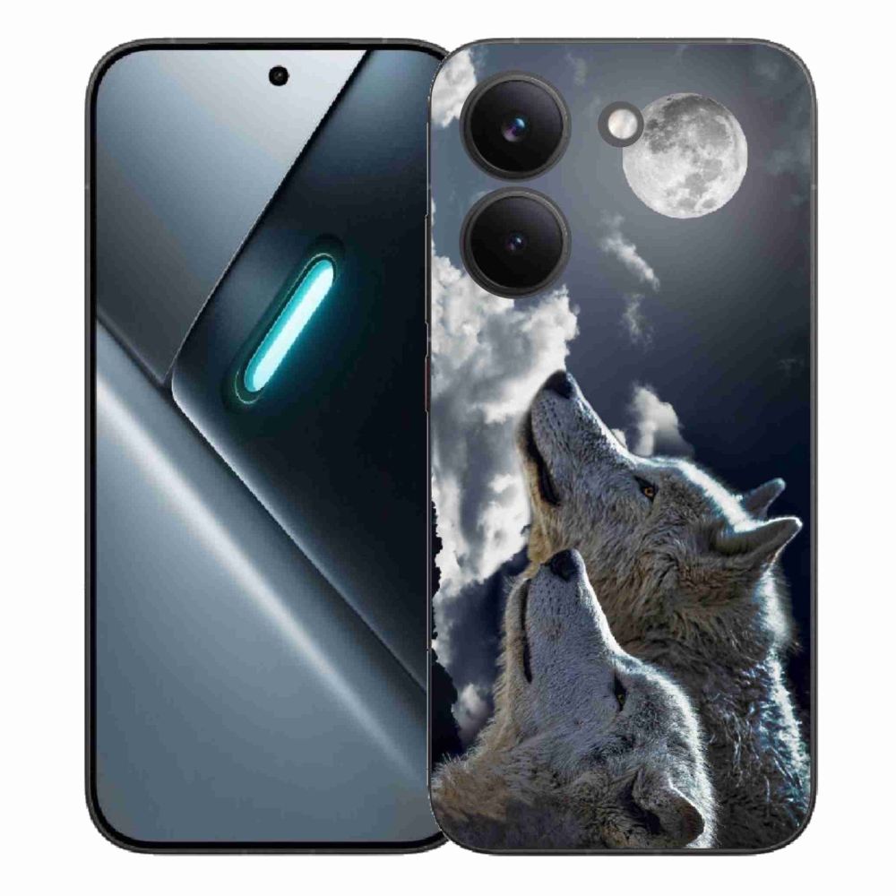 Gelový kryt mmCase na Xiaomi Poco X8 Pro - vlci