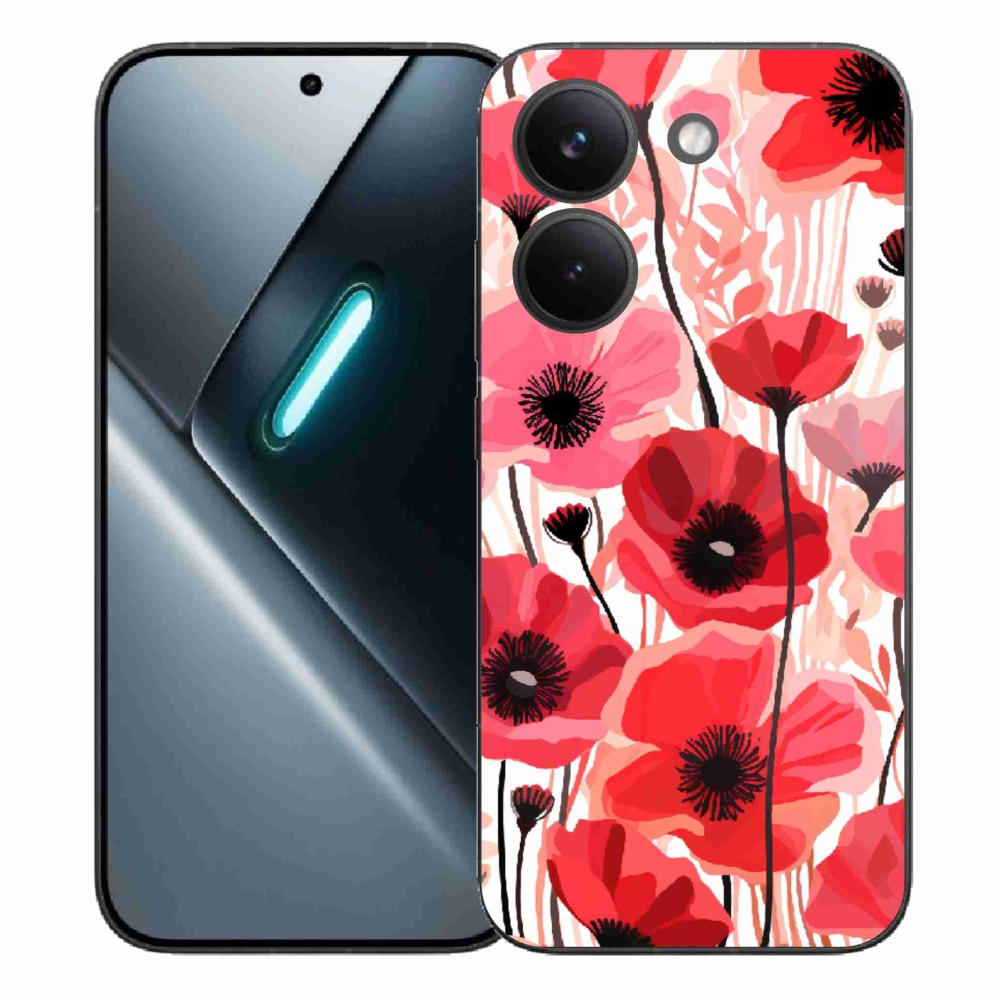 Gelový kryt mmCase na Xiaomi Poco X8 Pro - vlčí mák 1