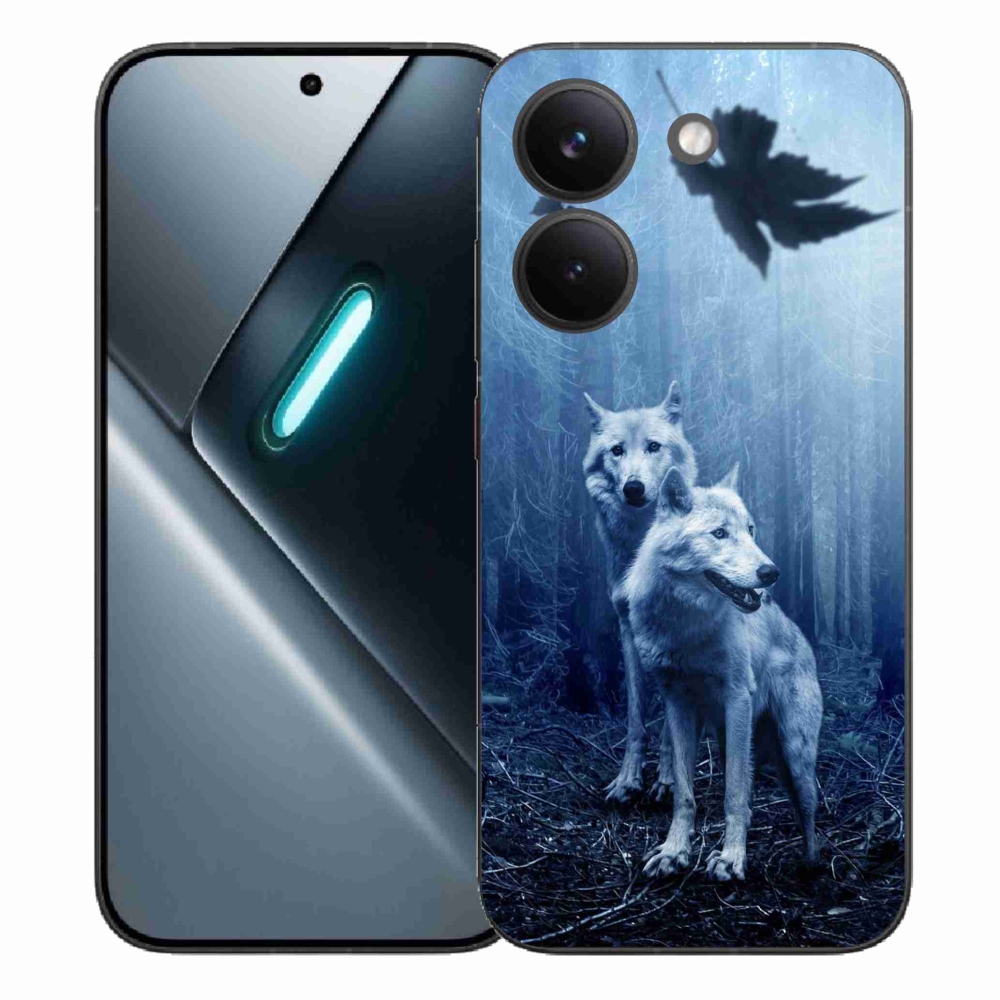 Gelový kryt mmCase na Xiaomi Poco X8 Pro - vlci v lese