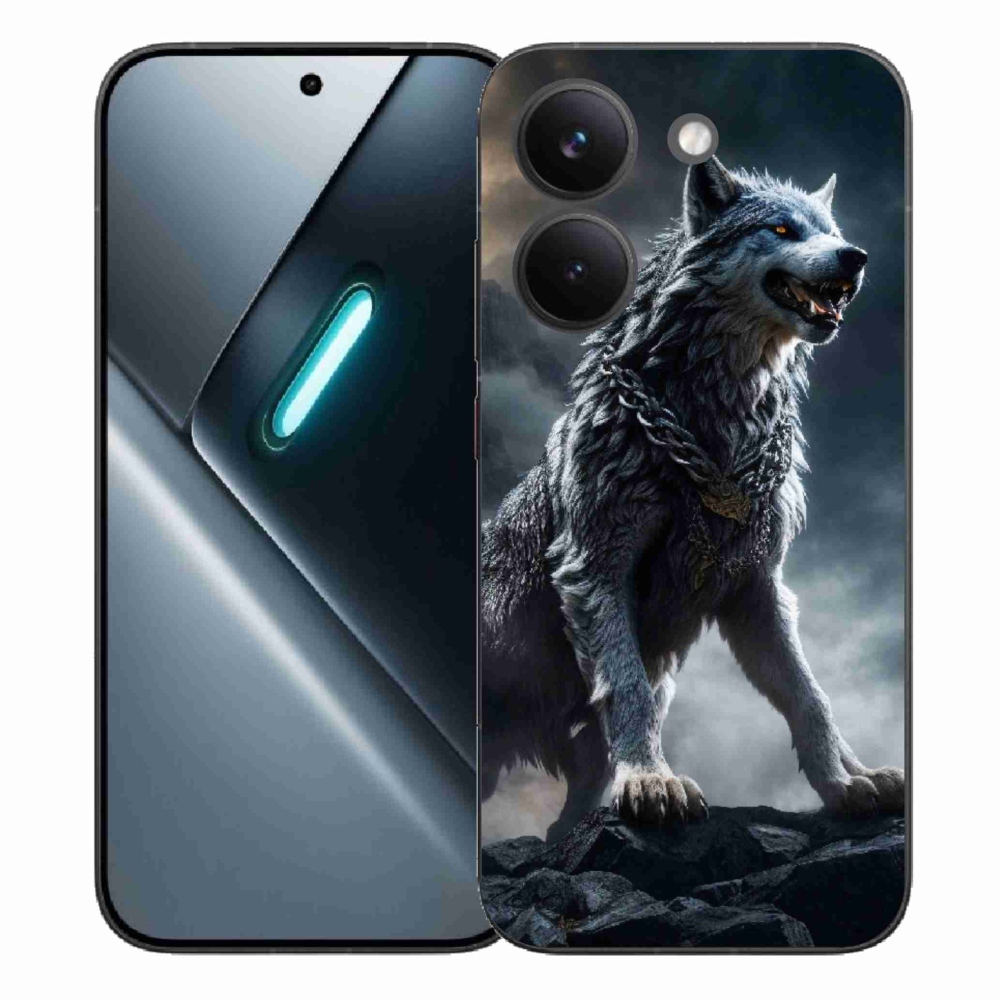 Gelový kryt mmCase na Xiaomi Poco X8 Pro - vlk 1