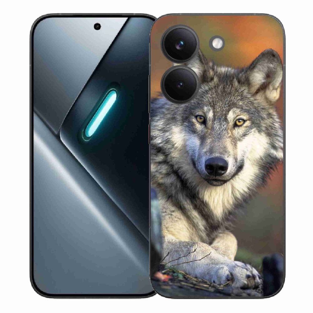 Gelový kryt mmCase na Xiaomi Poco X8 Pro - vlk