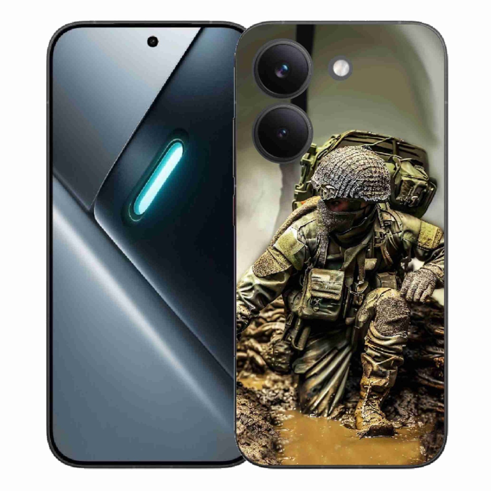 Gelový kryt mmCase na Xiaomi Poco X8 Pro - voják