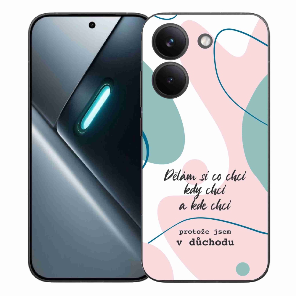 Gelový kryt mmCase na Xiaomi Poco X8 Pro - vtipný text 10 bílé pozadí