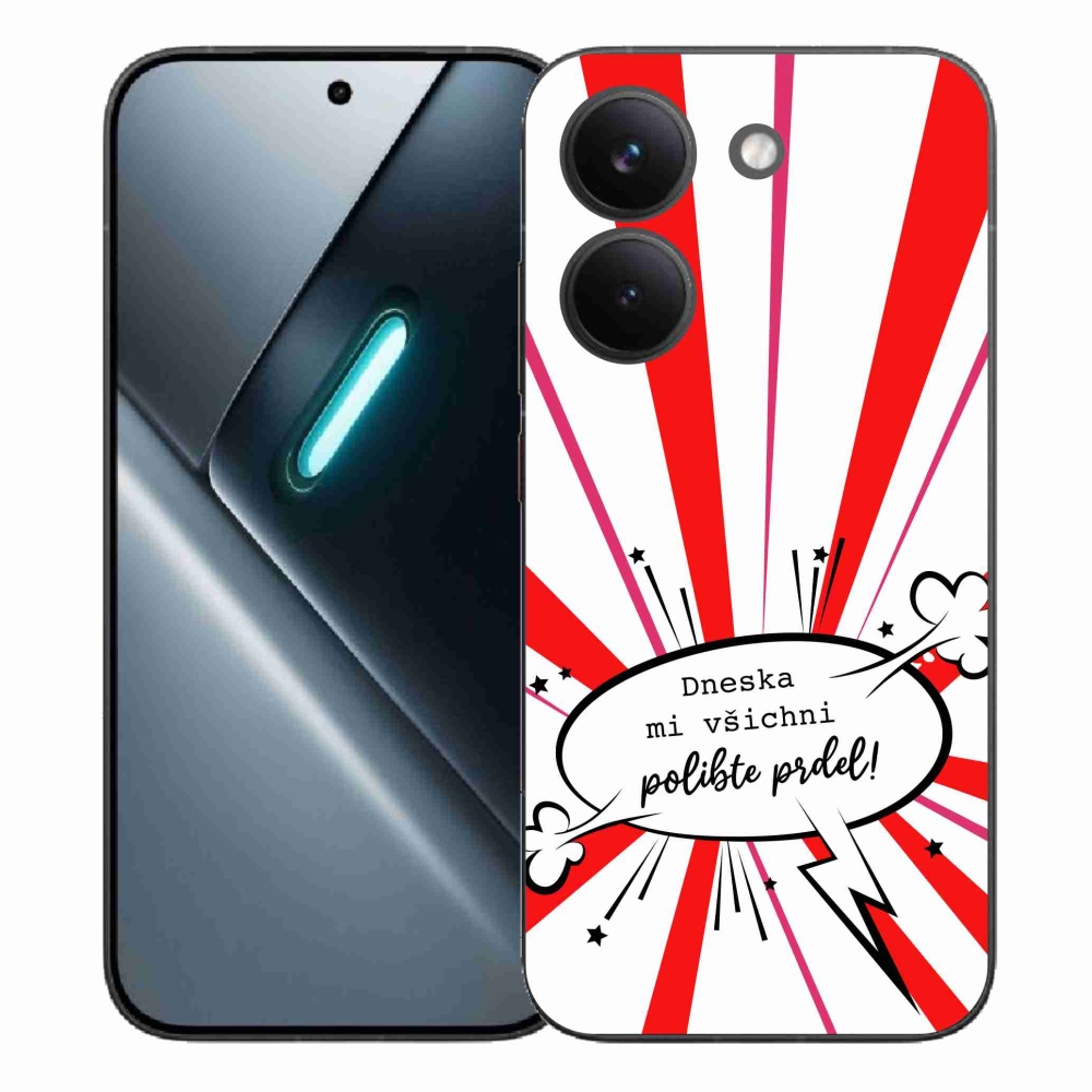 Gelový kryt mmCase na Xiaomi Poco X8 Pro - vtipný text 15 bílé pozadí