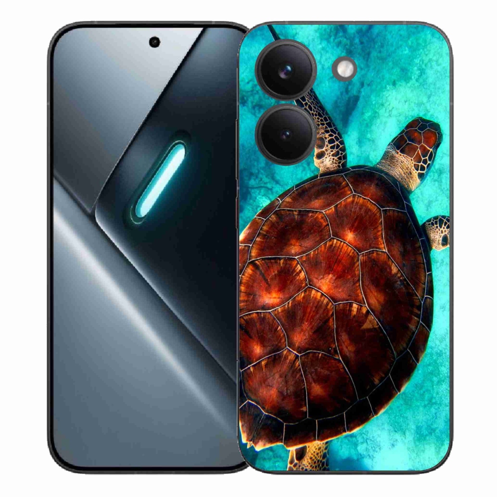 Gelový kryt mmCase na Xiaomi Poco X8 Pro - želva