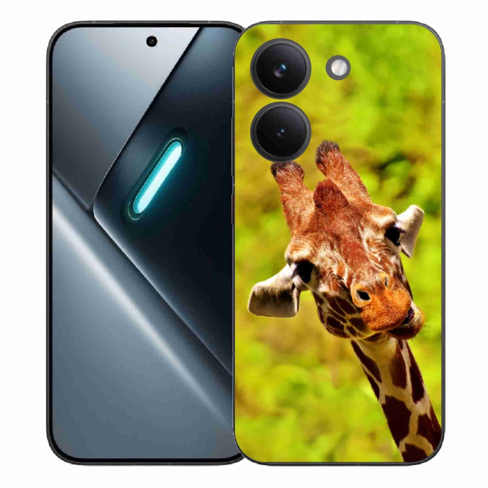 Gelový kryt mmCase na Xiaomi Poco X8 Pro - žirafa