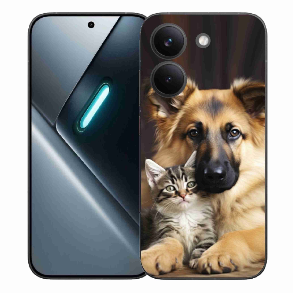 Gelový kryt mmCase na Xiaomi Poco X8 Pro - zvířecí přátelství