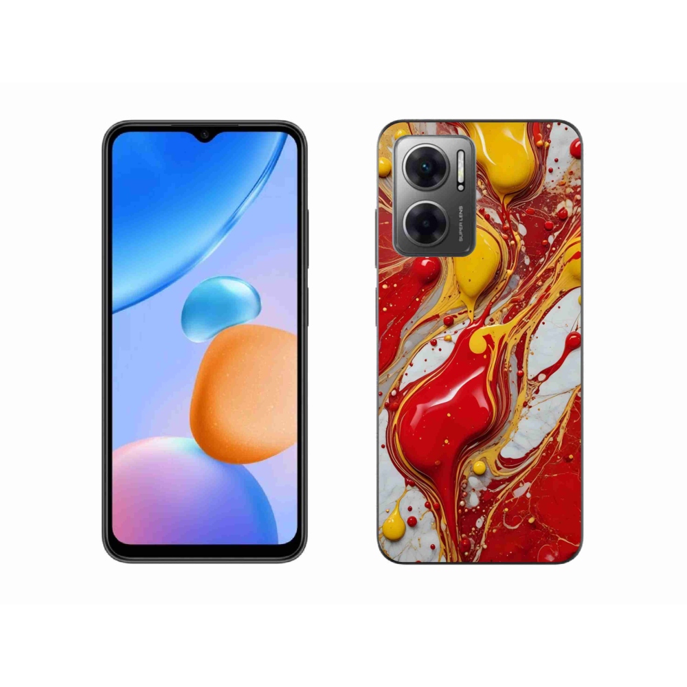 Gelový kryt mmCase na Xiaomi Redmi 10 5G - abstraktní motiv 42