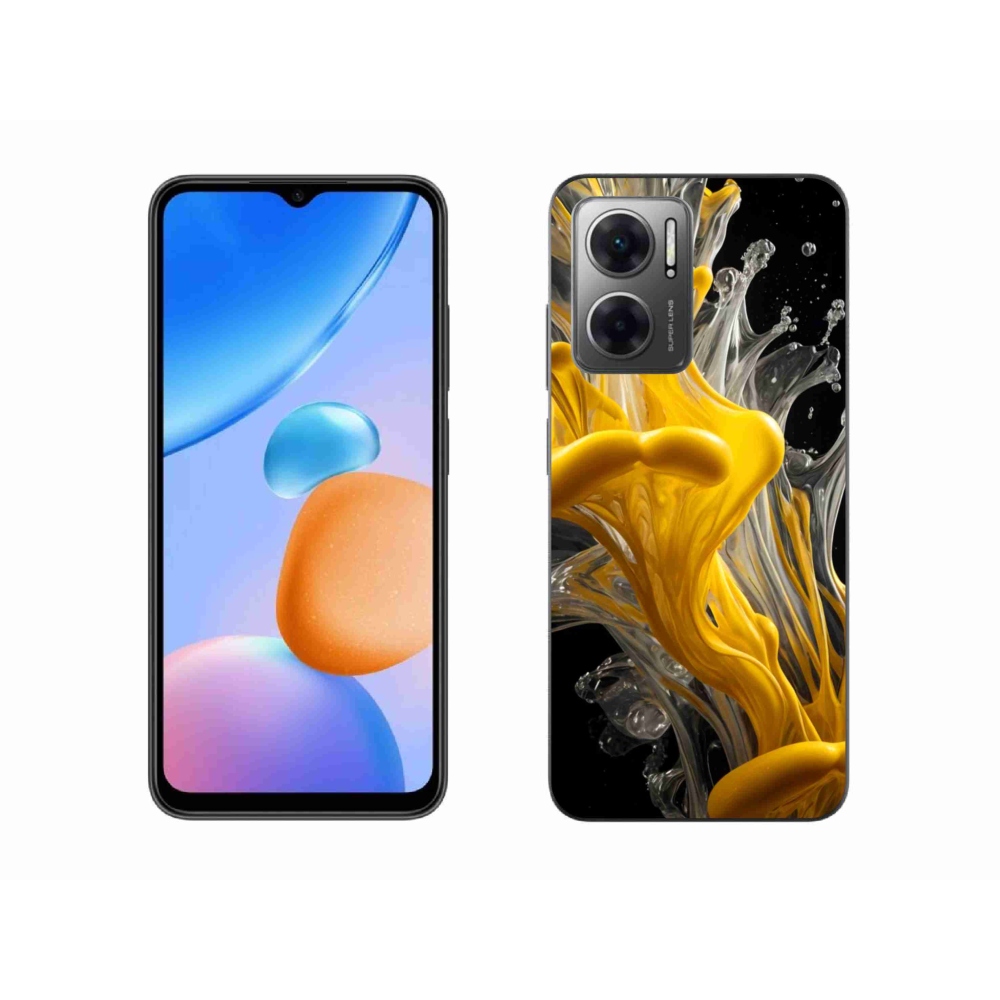 Gelový kryt mmCase na Xiaomi Redmi 10 5G - abstraktní motiv 48