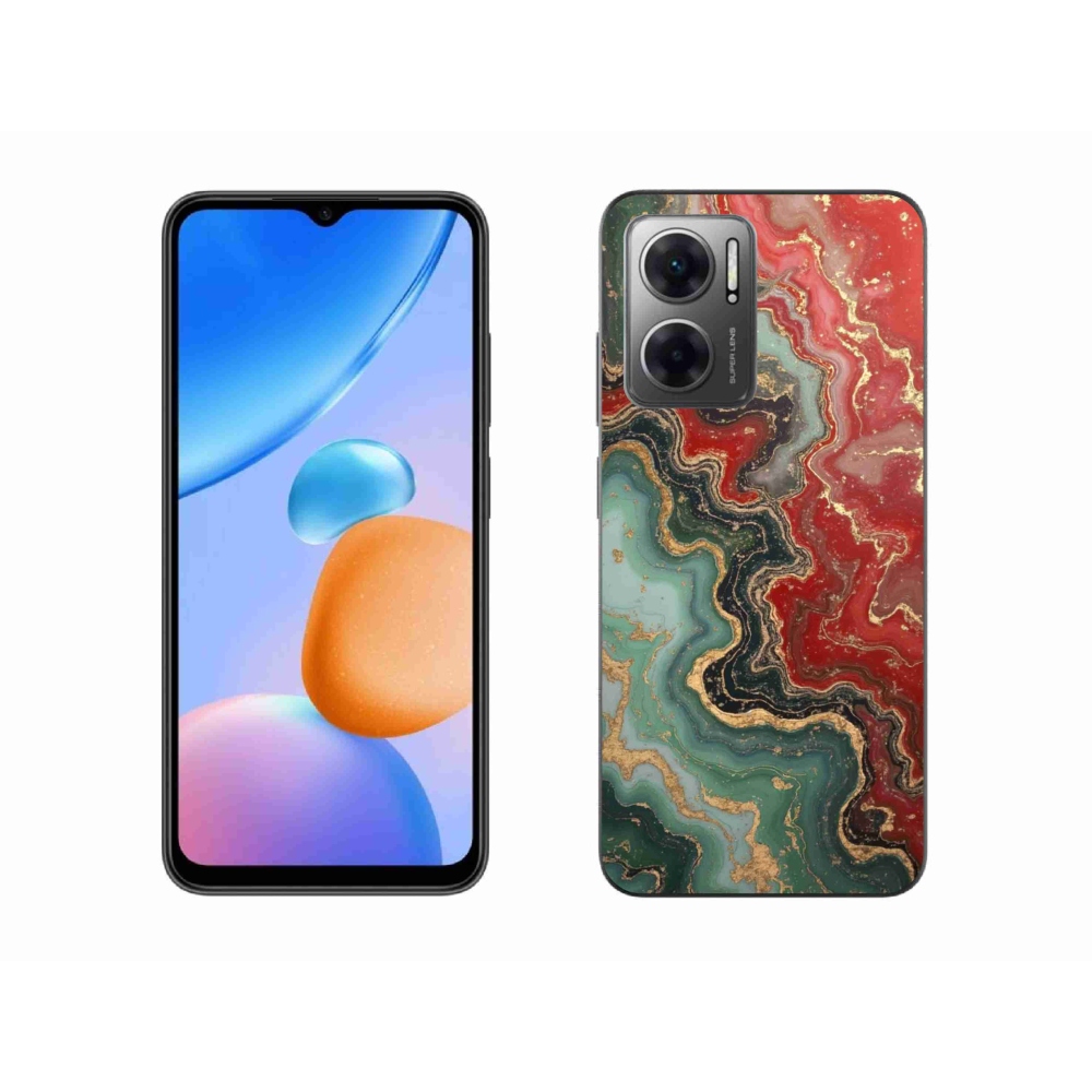 Gelový kryt mmCase na Xiaomi Redmi 10 5G - abstraktní motiv 55