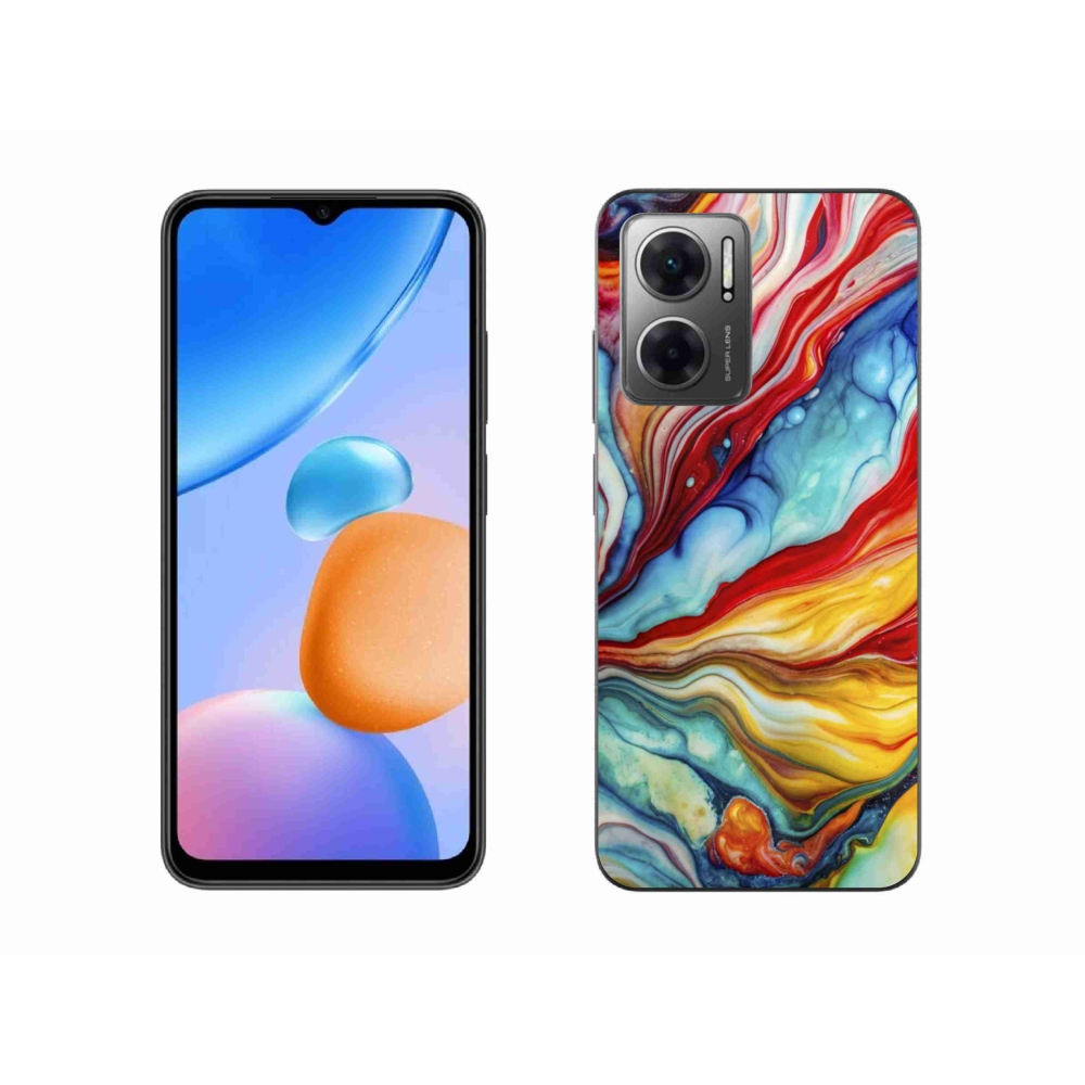 Gelový kryt mmCase na Xiaomi Redmi 10 5G - abstraktní motiv 58