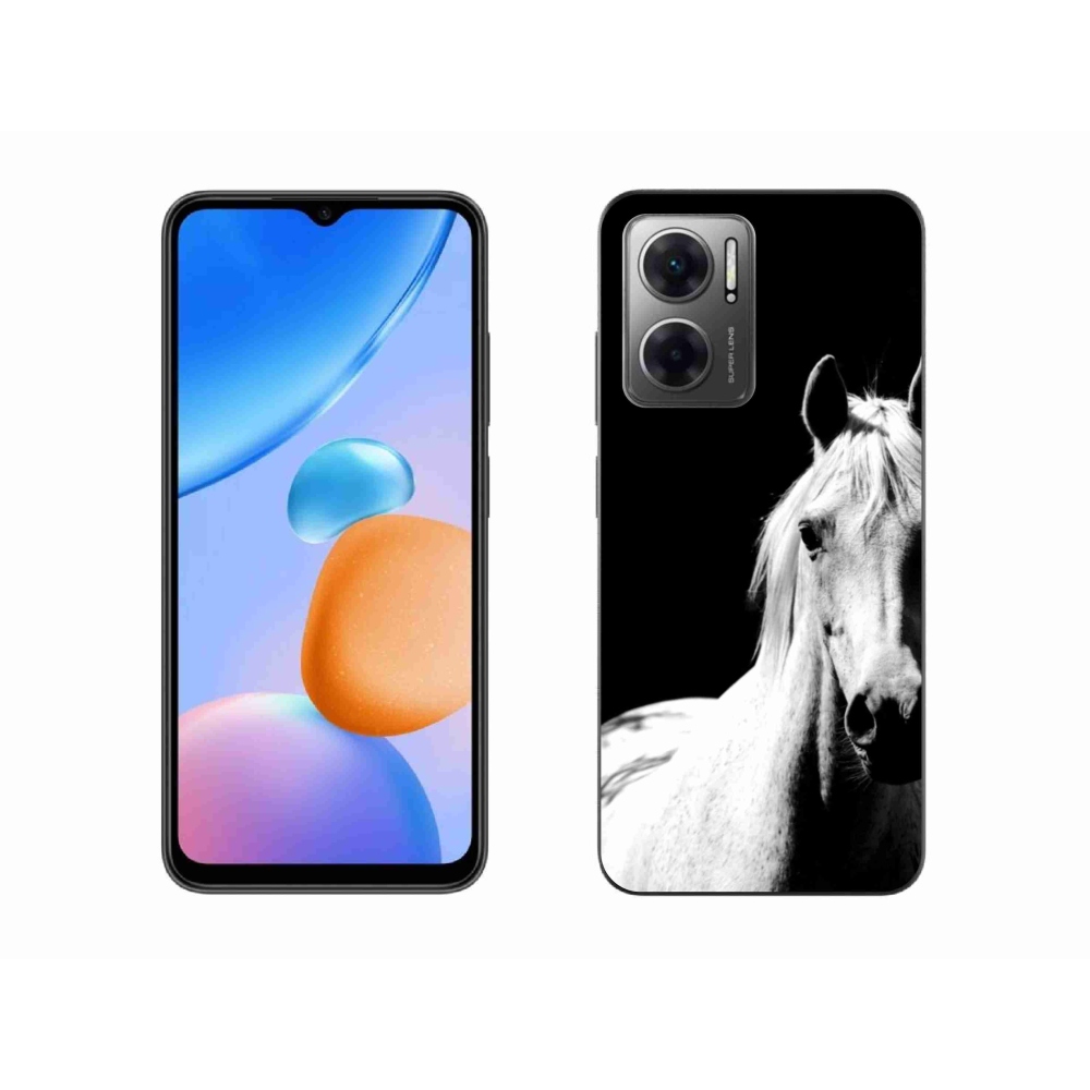 Gelový kryt mmCase na Xiaomi Redmi 10 5G - bílý kůň 5