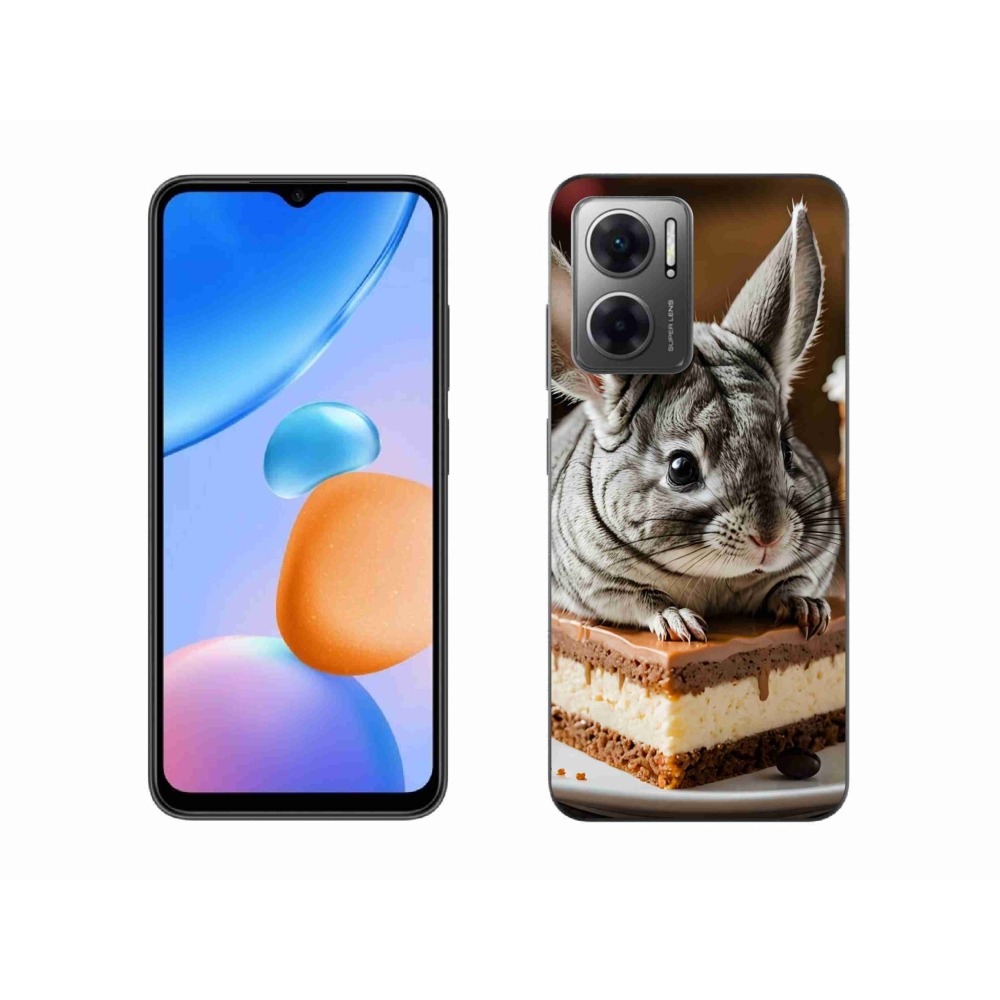 Gelový kryt mmCase na Xiaomi Redmi 10 5G - činčila