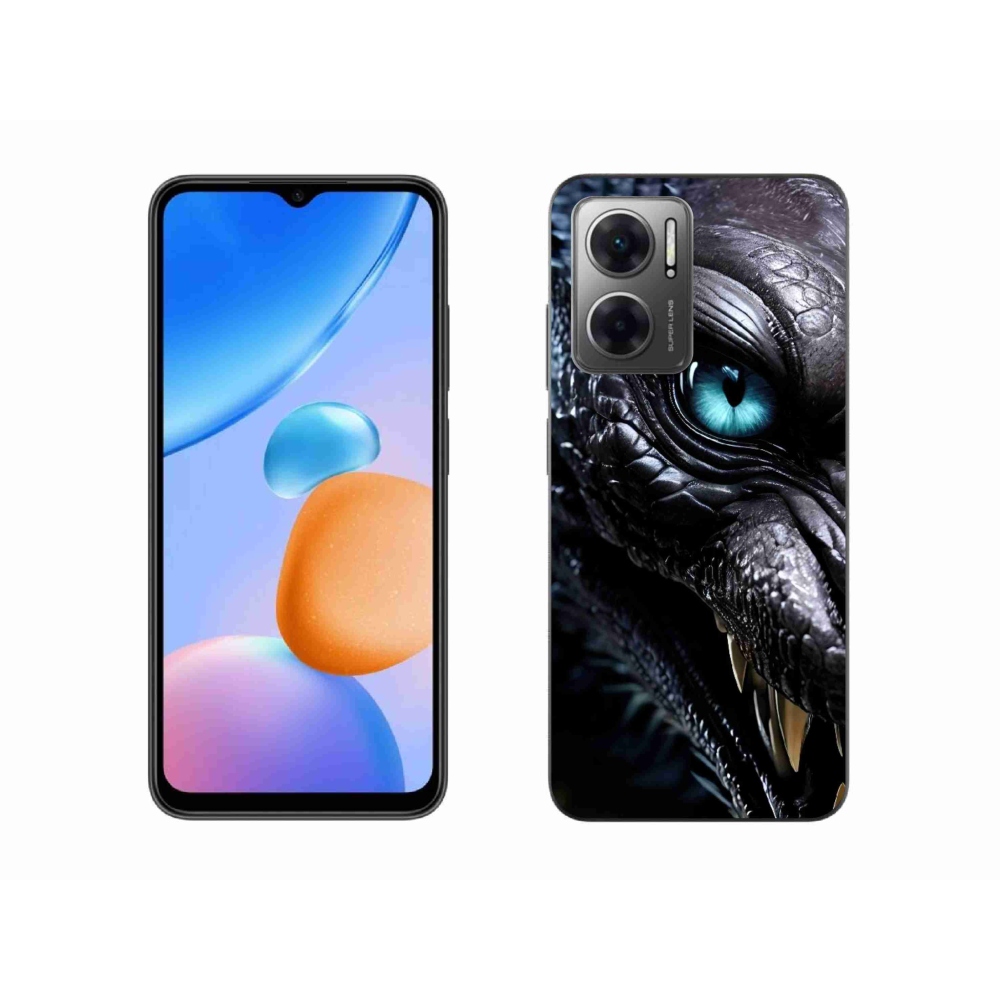 Gelový kryt mmCase na Xiaomi Redmi 10 5G - dračí pohled