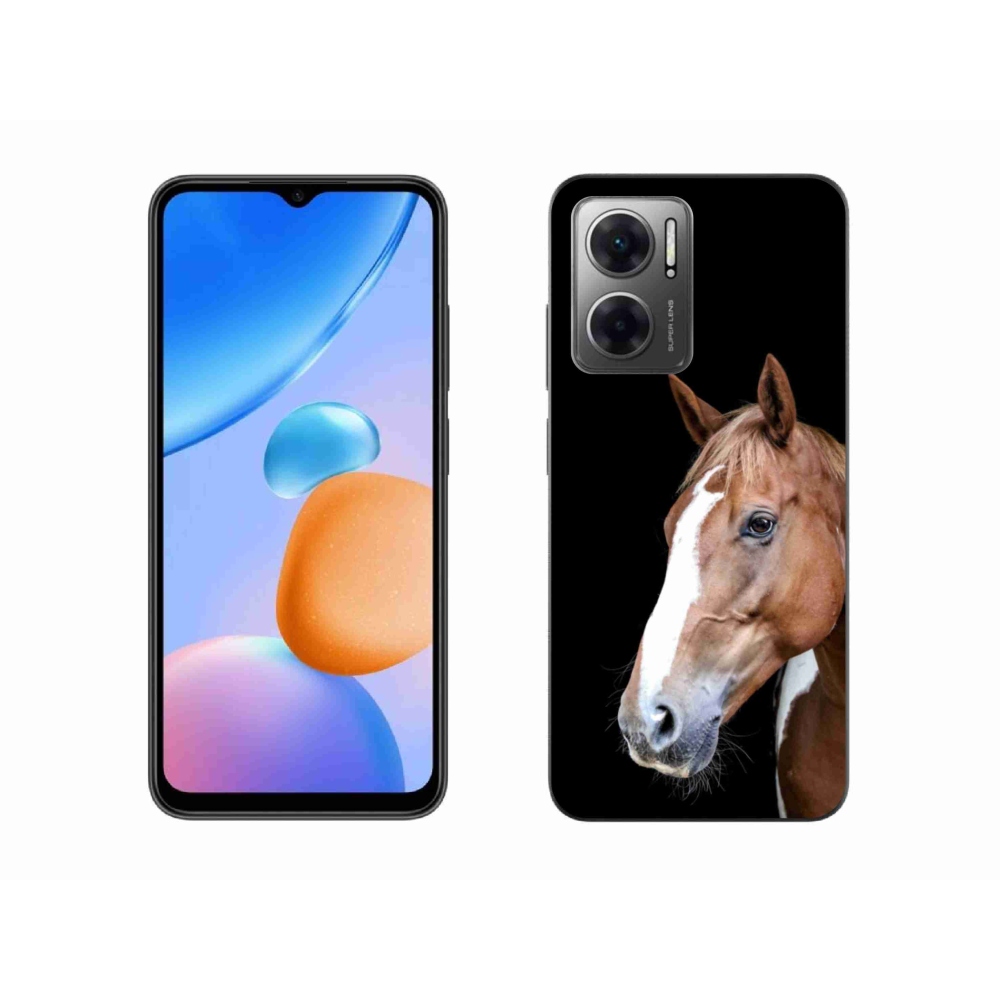 Gelový kryt mmCase na Xiaomi Redmi 10 5G - hnědý kůň 3